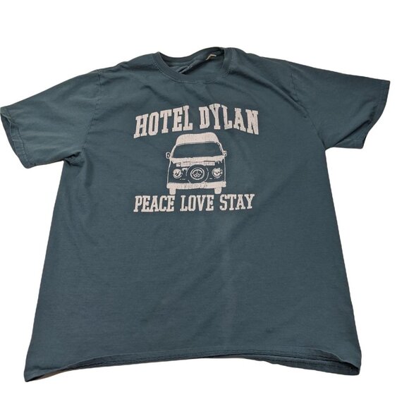 Lot Of 3 Graphic Tees USA Old Navy Hotel Dylan Fruit Of The Loom Medium 13e - Picture 2 of 16